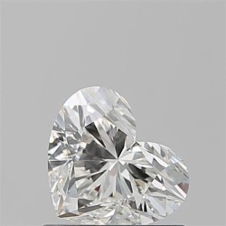 Diament serce, 0.7ct, VVS1, I, GIA 1525526819