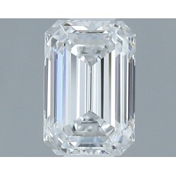 Diament szlif szmaragdowy, 0.33ct, VVS1, D, GIA 7512453808