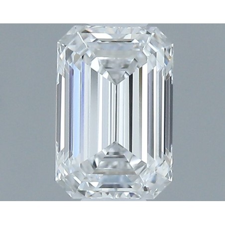 Diament szlif szmaragdowy, 0.33ct, VVS1, D, GIA 7512453808