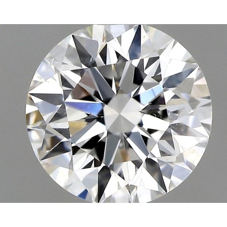Diament szlif okrągły, 0.65ct, SI1, F, GIA 6502916454
