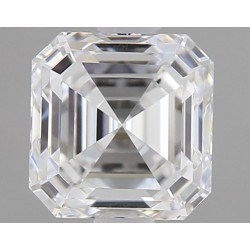 Diament szlif szmaragdowy kwadratowy, 0.81ct, VVS1, E, GIA 2225149515