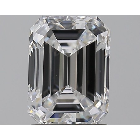 Diament szlif szmaragdowy, 1.51ct, VS2, E, GIA 6411407959
