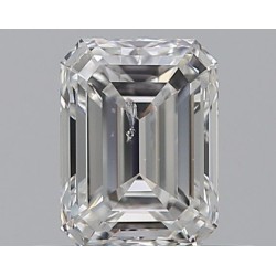 Diament szlif szmaragdowy, 0.5ct, SI2, F, GIA 6402152608