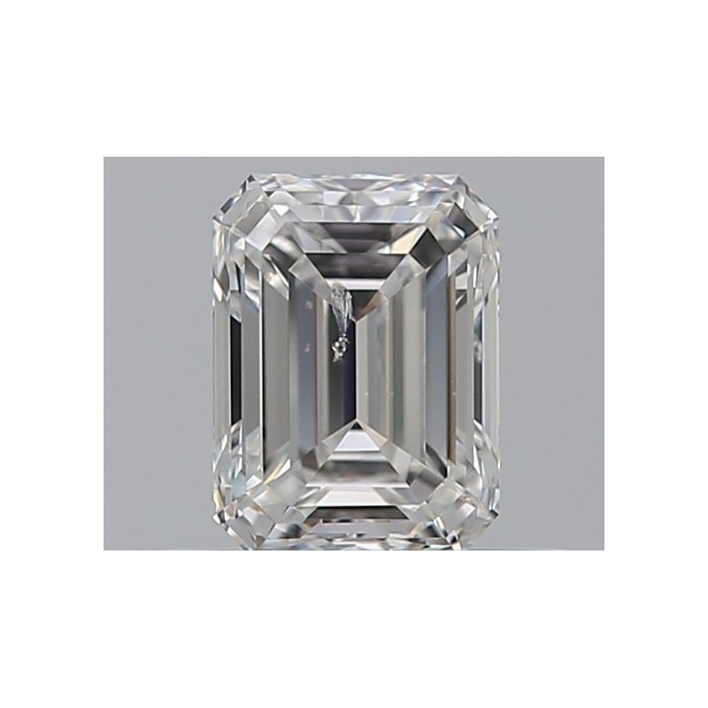 Diament szlif szmaragdowy, 0.5ct, SI2, F, GIA 6402152608
