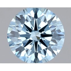 Diament laboratoryjny o barwie fantazyjnej szlif okrągły, 1.07ct, VVS2, Fancy Vivid Blue, IGI LG715503413