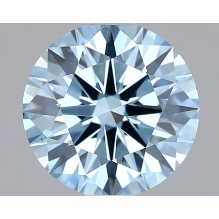 Diament laboratoryjny o barwie fantazyjnej szlif okrągły, 1.07ct, VVS2, Fancy Vivid Blue, IGI LG715503413
