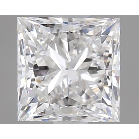 Diament szlif princess, 0.7ct, VVS1, E, GIA 6227151756
