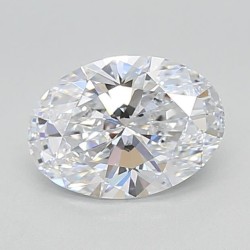 Diament laboratoryjny bezbarwny szlif owalny, 1.55ct, IF, E, IGI LG604389911