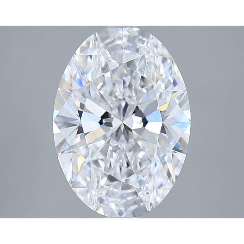 Diament laboratoryjny bezbarwny szlif owalny, 2.72ct, VVS1, D, IGI LG741529508
