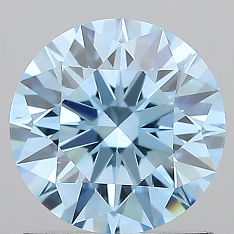 Diament laboratoryjny o barwie fantazyjnej szlif okrągły, 1.08ct, VVS2, Fancy Vivid Blue, IGI LG713554263
