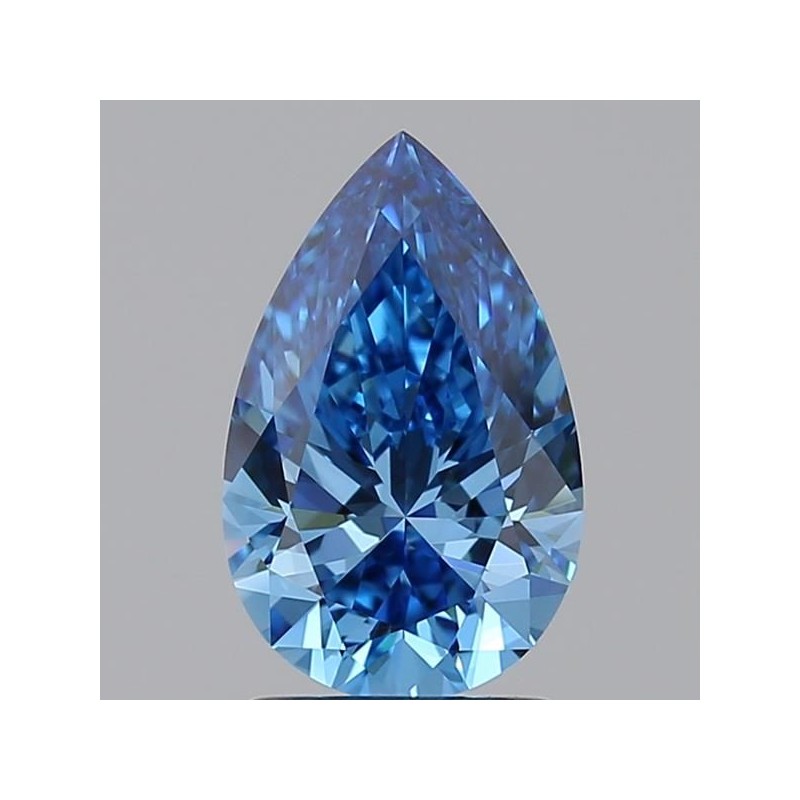 Diament laboratoryjny o barwie fantazyjnej szlif gruszkowy, 1.55ct, VVS1, Fancy Vivid Blue, IGI LG717518170 Diament laboratoryjny o barwie fantazyjnej szlif gruszkowy, 1.55ct, VVS1, Fancy Vivid Blue, IGI LG717518170