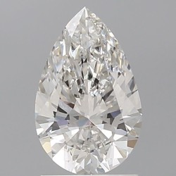 Diament laboratoryjny bezbarwny szlif gruszkowy, 1.55ct, VVS2, F, IGI LG713551629