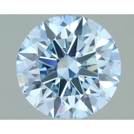 Diament laboratoryjny o barwie fantazyjnej szlif okrągły, 1.24ct, VVS2, Fancy Vivid Blue, IGI LG735591542