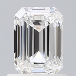 Diament laboratoryjny bezbarwny szlif szmaragdowy, 1.06ct, VVS2, E, IGI LG514253205