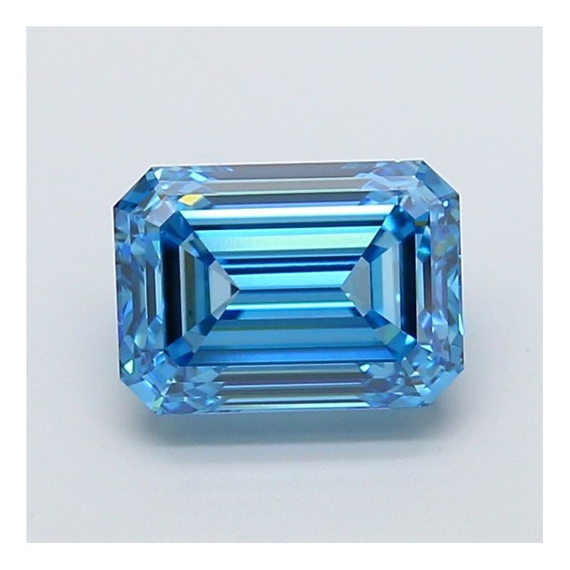 Diament laboratoryjny o barwie fantazyjnej szlif szmaragdowy, 2.53ct, VVS2, Fancy Vivid Blue, IGI LG737573973 Diament laboratoryjny o barwie fantazyjnej szlif szmaragdowy, 2.53ct, VVS2, Fancy Vivid Blue, IGI LG737573973