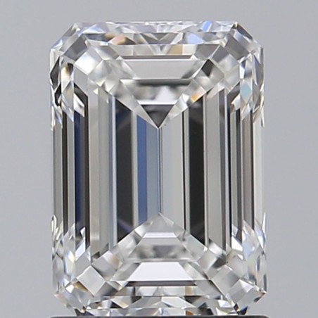 Diament szlif szmaragdowy, 1.5ct, VS1, E, GIA 2225184225