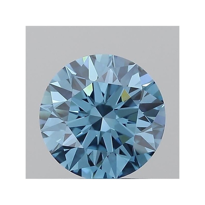 Diament laboratoryjny o barwie fantazyjnej szlif okrągły, 1.06ct, VVS1, Fancy Vivid Blue, IGI LG717540744