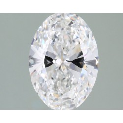 Diament laboratoryjny bezbarwny szlif owalny, 1.73ct, VVS2, F, IGI LG735583139