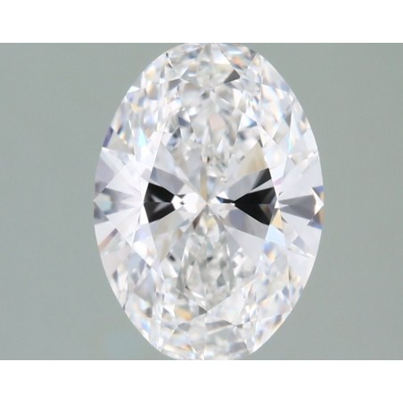 Diament laboratoryjny bezbarwny szlif owalny, 1.73ct, VVS2, F, IGI LG735583139