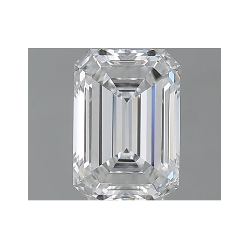 Diament szlif szmaragdowy, 0.7ct, VVS1, F, GIA 6531413080
