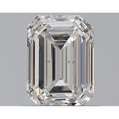 Diament szlif szmaragdowy, 0.7ct, SI2, E, GIA 6412380038