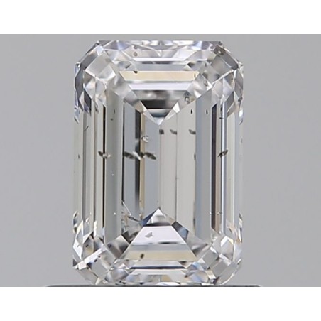 Diament szlif szmaragdowy, 0.75ct, SI2, D, GIA 5416402695