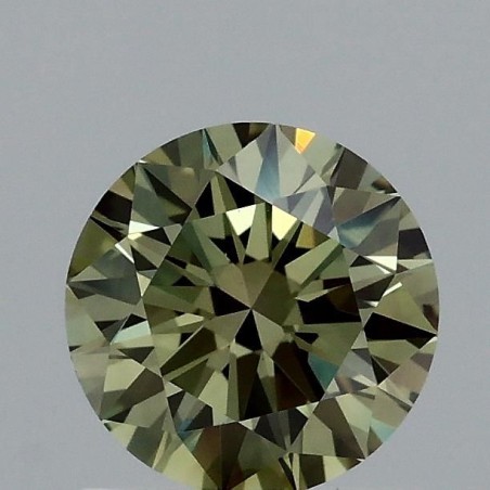 Diament laboratoryjny o barwie fantazyjnej szlif okrągły, 0.96ct, VVS2, Fancy Vivid Green, IGI LG711502583
