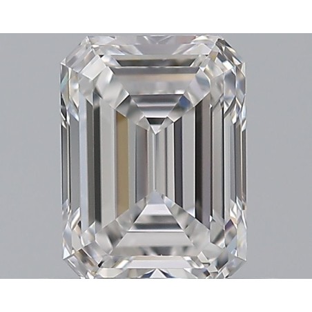 Diament szlif szmaragdowy, 0.51ct, VVS1, D, GIA 3415290257