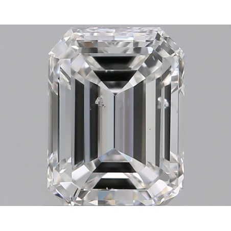 Diament szlif szmaragdowy, 0.8ct, SI1, F, GIA 6415369616