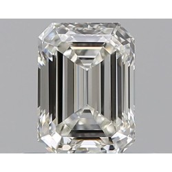 Diament szlif szmaragdowy, 0.5ct, VVS2, I, GIA 7403812047