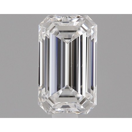 Diament szlif szmaragdowy, 0.3ct, VS2, D, GIA 6522228749