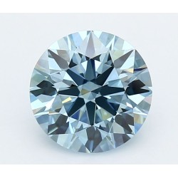 Diament laboratoryjny o barwie fantazyjnej szlif okrągły, 2.56ct, VVS2, Fancy Vivid Blue, IGI LG722564565