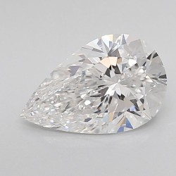 Diament laboratoryjny bezbarwny szlif gruszkowy, 1.51ct, VVS2, E, IGI LG634449041