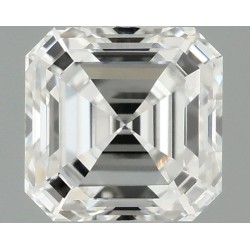 Diament laboratoryjny bezbarwny Asscher, 0.93ct, VVS2, F, IGI LG715582744