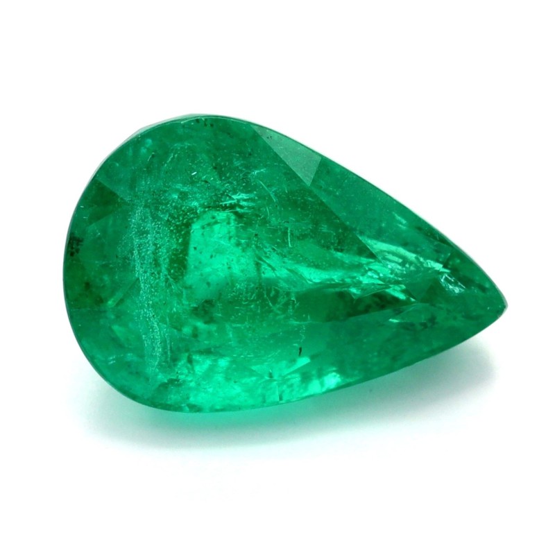 Szmaragd szlif gruszkowy, 3.79 ct, GREEN, GIA 6525922665 Szmaragd szlif gruszkowy, 3.79 ct, GREEN, GIA 6525922665