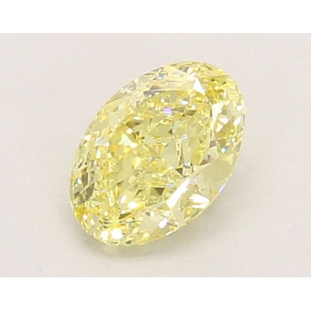 Diament laboratoryjny o barwie fantazyjnej szlif owalny, 1ct, VVS2, Fancy Yellow, IGI LG738522015