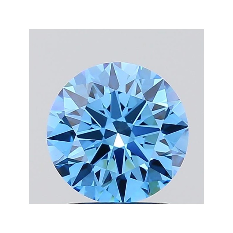 Diament laboratoryjny o barwie fantazyjnej szlif okrągły, 1.55ct, VVS2, Fancy Vivid Blue, IGI LG719503965 Diament laboratoryjny o barwie fantazyjnej szlif okrągły, 1.55ct, VVS2, Fancy Vivid Blue, IGI LG719503965