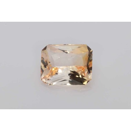 Szafir szlif szmaragdowy, 5.31 ct, ORANGE, GIA 5231508965
