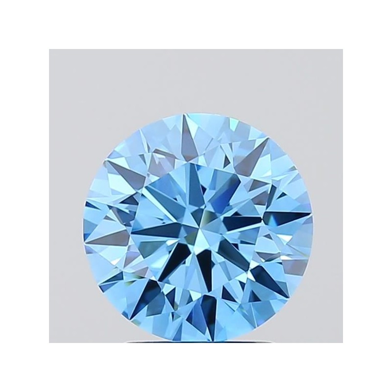 Diament laboratoryjny o barwie fantazyjnej szlif okrągły, 2.05ct, VVS2, Fancy Vivid Blue, IGI LG717577437 Diament laboratoryjny o barwie fantazyjnej szlif okrągły, 2.05ct, VVS2, Fancy Vivid Blue, IGI LG717577437