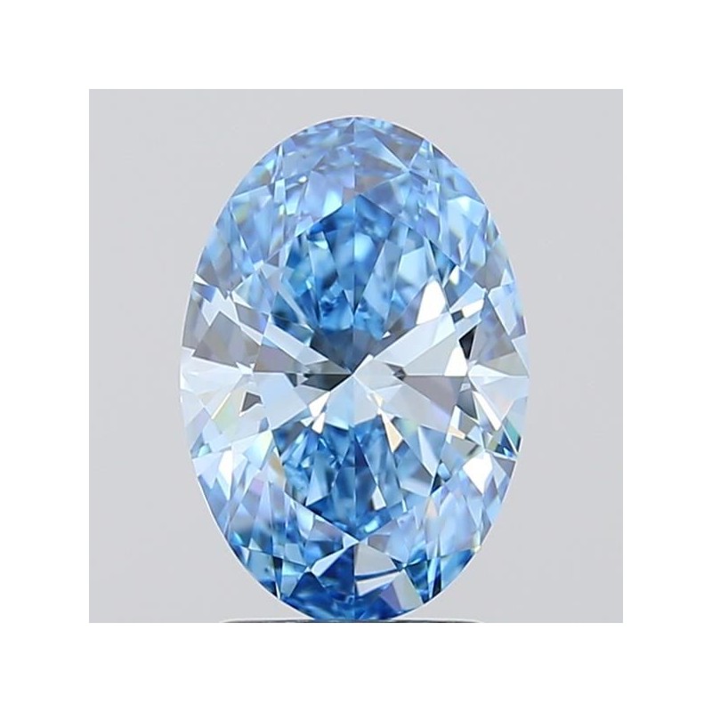 Diament laboratoryjny o barwie fantazyjnej szlif owalny, 2.01ct, VVS1, Fancy Vivid Blue, IGI LG717577439 Diament laboratoryjny o barwie fantazyjnej szlif owalny, 2.01ct, VVS1, Fancy Vivid Blue, IGI LG717577439