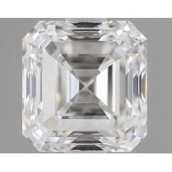 Diament szlif szmaragdowy kwadratowy, 0.9ct, VVS1, H, GIA 1226229220