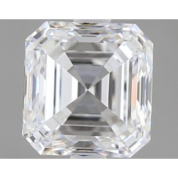 Diament szlif szmaragdowy kwadratowy, 0.9ct, VVS1, F, GIA 5211973206