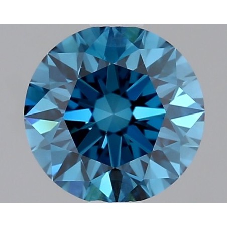 Diament laboratoryjny o barwie fantazyjnej szlif okrągły, 1.03ct, VVS2, Fancy Vivid Blue, IGI LG717556906