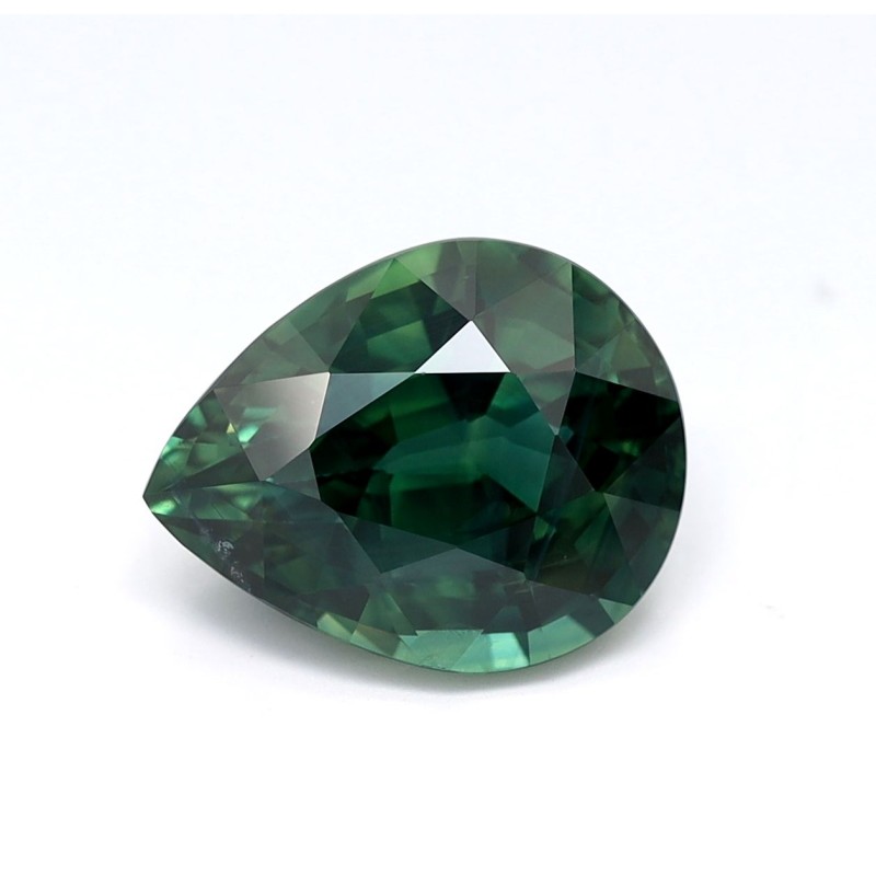 Szafir szlif gruszkowy, 5.15 ct, TEAL, GIA 2507443210 Szafir szlif gruszkowy, 5.15 ct, TEAL, GIA 2507443210