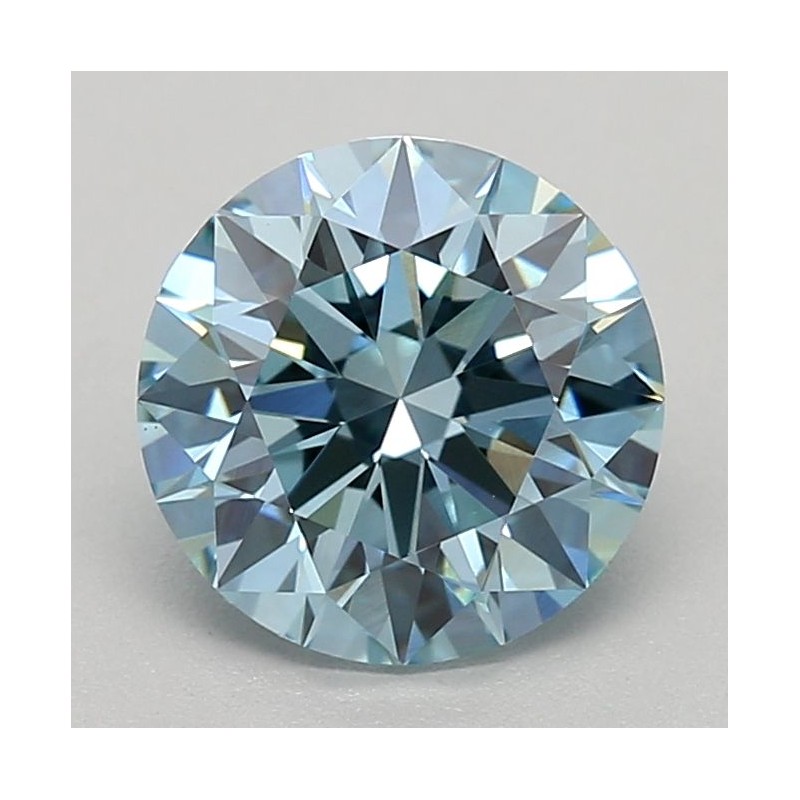 Diament laboratoryjny o barwie fantazyjnej szlif okrągły, 1.23ct, VVS2, Fancy Vivid Blue, IGI LG628442656 Diament laboratoryjny o barwie fantazyjnej szlif okrągły, 1.23ct, VVS2, Fancy Vivid Blue, IGI LG628442656