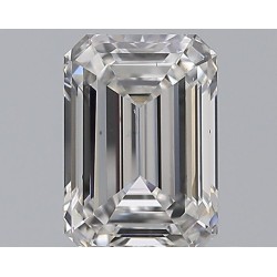 Diament szlif szmaragdowy, 0.52ct, SI1, E, GIA 5413279695