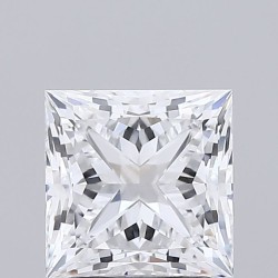 Diament laboratoryjny bezbarwny szlif princess, 2.07ct, VVS2, D, GIA 5506061555