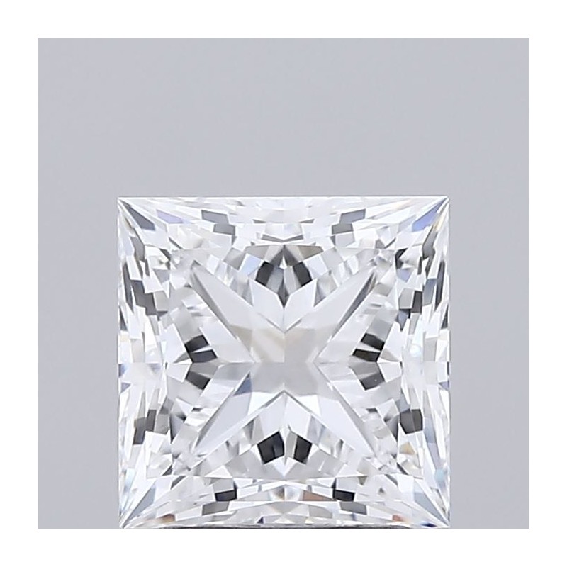 Diament laboratoryjny bezbarwny szlif princess, 2.07ct, VVS2, D, GIA 5506061555