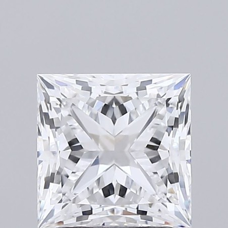 Diament laboratoryjny bezbarwny szlif princess, 2.07ct, VVS2, D, GIA 5506061555