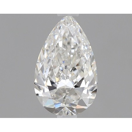 Diament szlif gruszkowy, 0.4ct, VVS1, F, GIA 7526671723